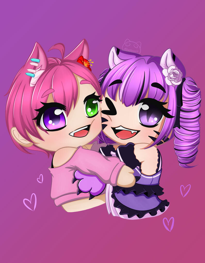 Chibi TaigaTiger &amp; PinkPanik